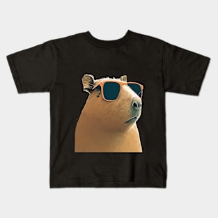 Cool Capybara Kids T-Shirt